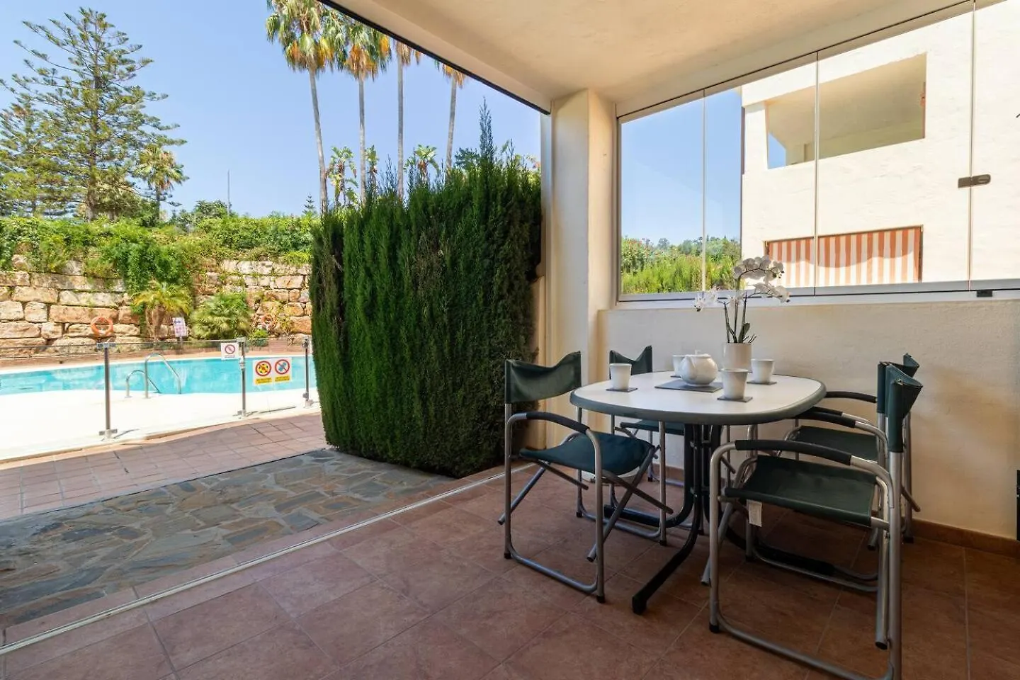 Apartmán Mijas Golf 3-Bed Ground Floor Direct Pool Access Santa Fe de los Boliches Španělsko